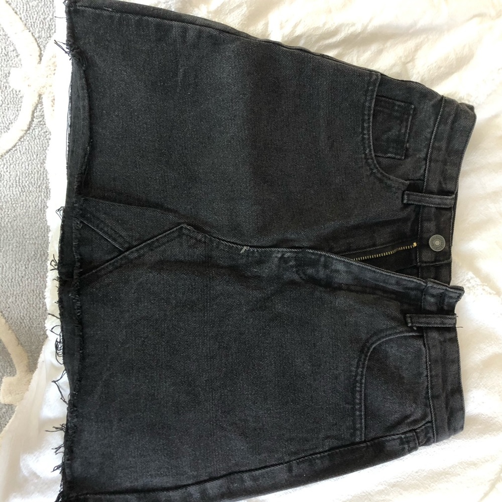 Black Zaful Denim Skirt NEW WITH TAGS